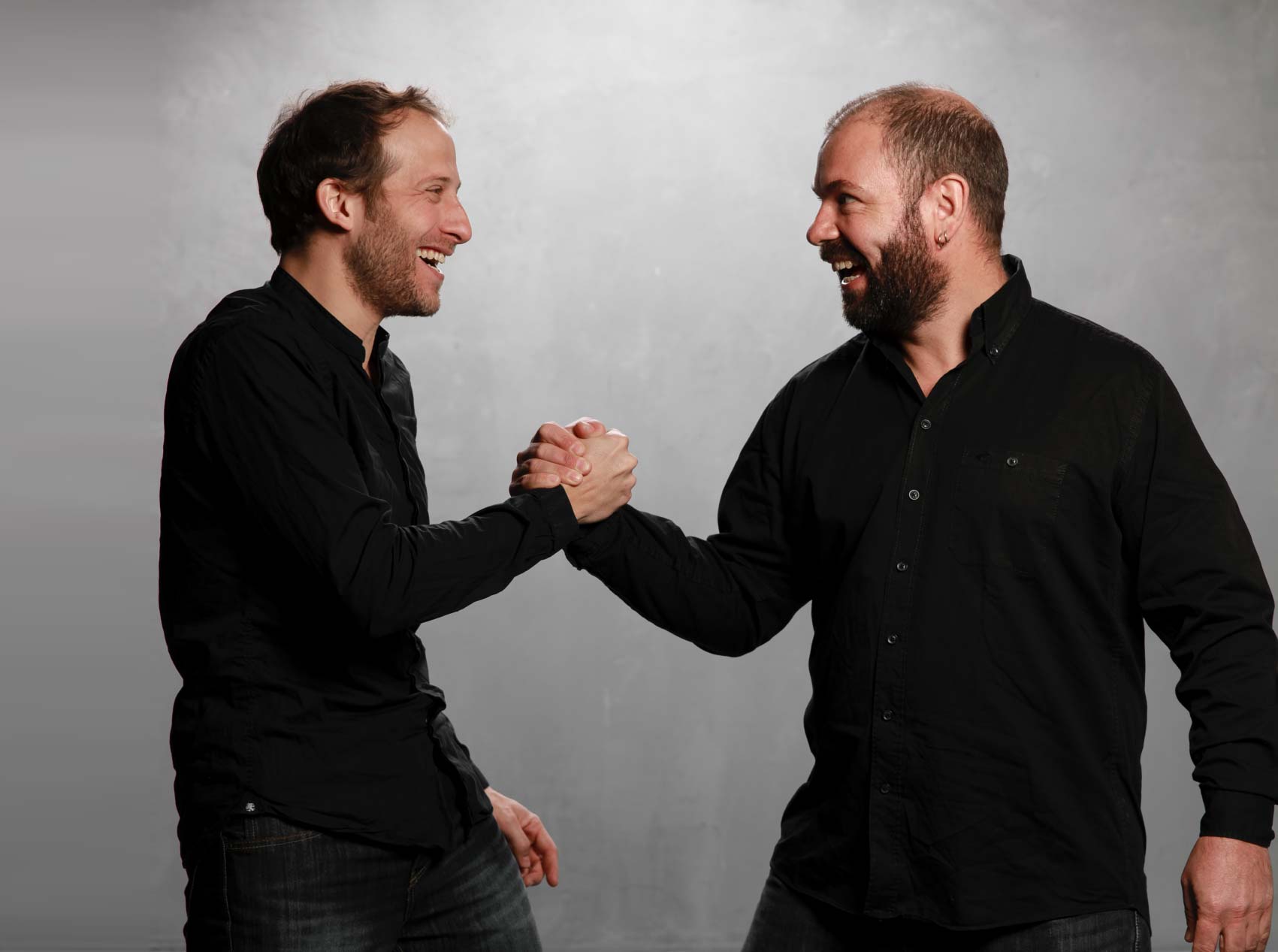 portrait Antoine Marchon et Stéphane Gattoni